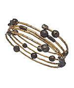 Athena Designs Wrap Coin Bracelet